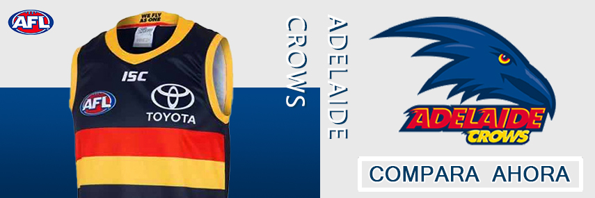 camiseta rugby Adelaide Crows baratas